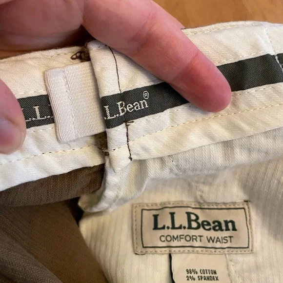 LL Bean Men’s Brown Corduroy Pants - Picture 4 of 5